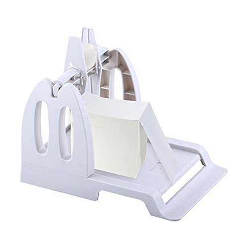 Universal-Thermo-Etiketten Halter für 220mm Rolle und 185mm Lüfter-Fold-Papier für Thermo Drucker (WHITE) von Eujgoov