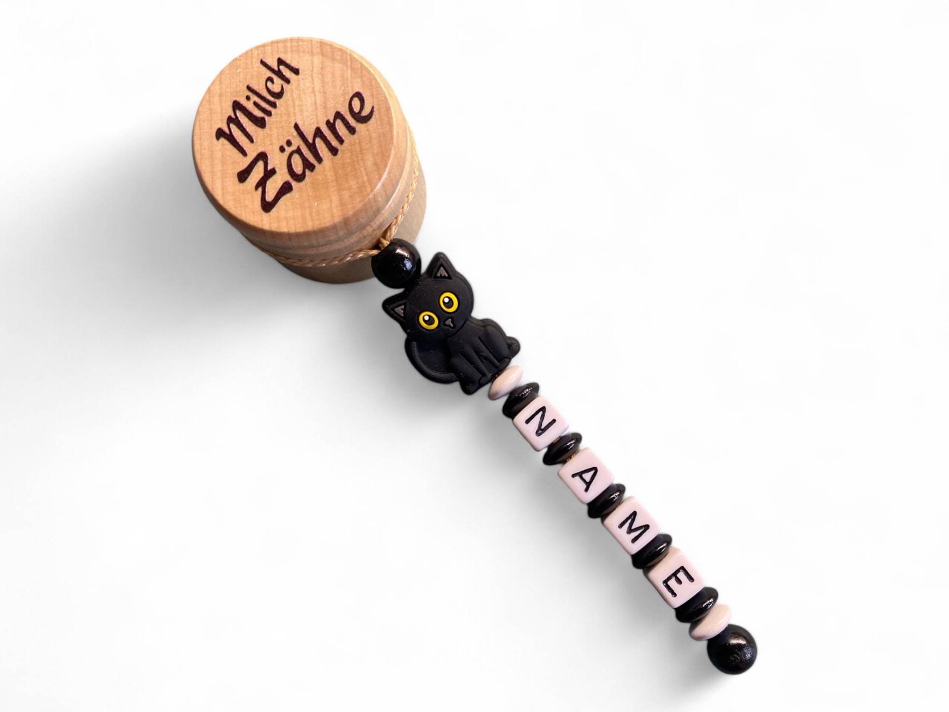 Milchzahndose Mit Namen, Zahndose Katze Und Personalisierbar, Individualisierbar Milchzahndose Mit Namen, Zahndose Katze Und Personalisierbar, Individualisierbar von EulenshopVonBiene