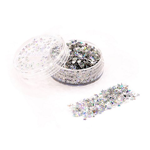 EULENSPIEGEL Bio-Glitter "Sterne", silber EULENSPIEGEL Bio-Glitter "Sterne", silber von Eulenspiegel