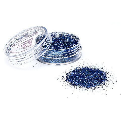 EULENSPIEGEL Kosmetik-Glitter, blau von Eulenspiegel