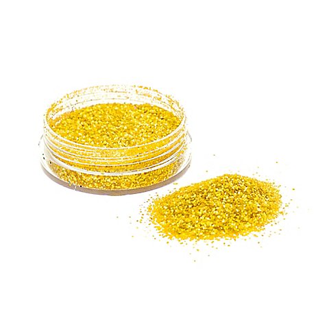 EULENSPIEGEL Kosmetik-Glitter, candy yellow von Eulenspiegel