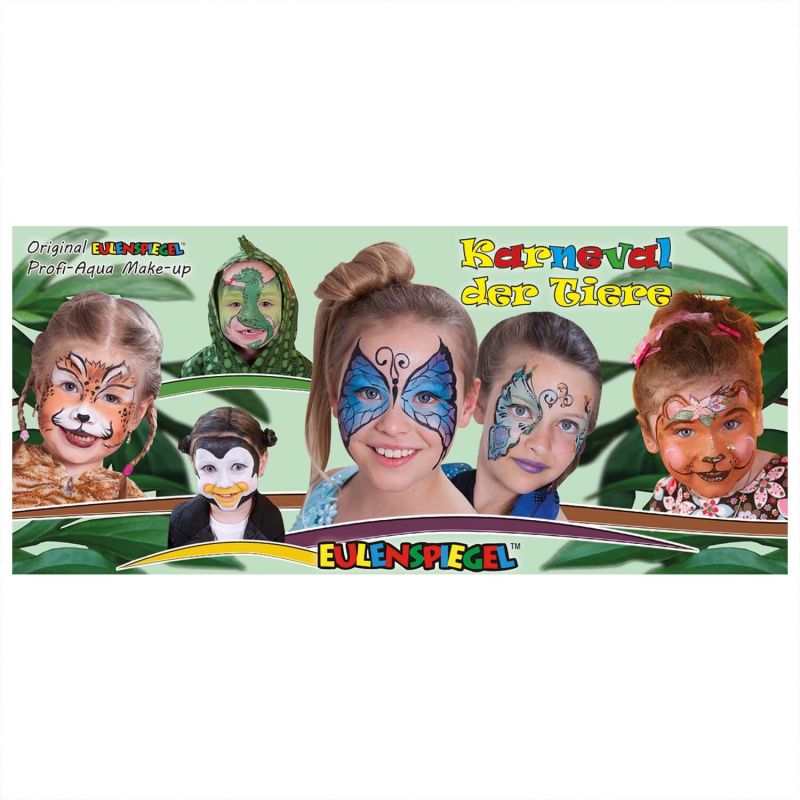 Metall-Schminkpalette Karneval der Tiere Metall-Schminkpalette Karneval der Tiere von Eulenspiegel