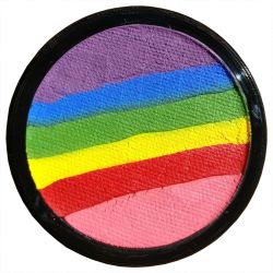Schminkfarbe Rainbow Magic 6 Farben 30g von Eulenspiegel