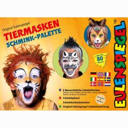 Schminkpalette Tiermasken Schminkpalette Tiermasken von Eulenspiegel