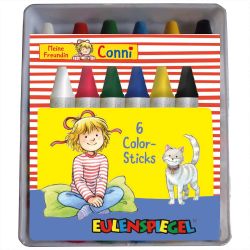 Schminkstifte Color-Sticks Conni 6 Stück Schminkstifte Color-Sticks Conni 6 Stück von Eulenspiegel