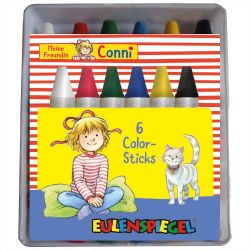 Schminkstifte Color-Sticks Conni 6 Stück von Eulenspiegel