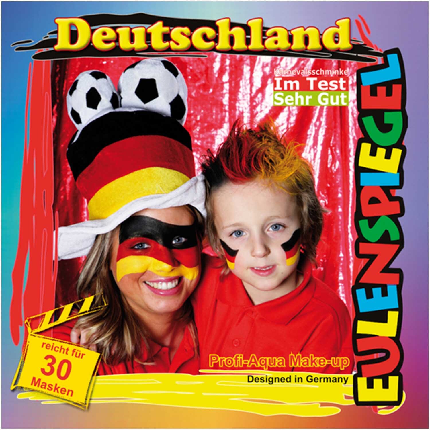 Schminkset Deutschland von Eulenspiegel