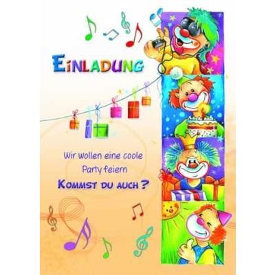 Einladung Kindergeburtstag 5 5 Einladung Kindergeburtstag 5 5 von Eulzer