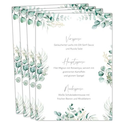Eummel 14 Zauberhafte Menükarten im Boho Design | Format DIN A5 | Individuell anpassbare Speisekarten Getränkekarten für die Hochzeit Geburtstag Jubiläum | Tischdeko Menu Blanko Eummel 14 Zauberhafte Menükarten im Boho Design | Format DIN A5 | Individuell anpassbare Speisekarten Getränkekarten für die Hochzeit Geburtstag Jubiläum | Tischdeko Menu Blanko von Eummel