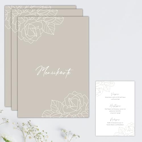 Eummelchen 14 Menükarten Hochzeit im DIN A5 Format | Personalisierbare Speisekarten Getränkekarten für Hochzeiten, Geburtstage und Jubiläen | Elegante Tischdekoration Eummelchen 14 Menükarten Hochzeit im DIN A5 Format | Personalisierbare Speisekarten Getränkekarten für Hochzeiten, Geburtstage und Jubiläen | Elegante Tischdekoration von Eummelchen
