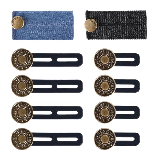 10pcs Knopfverlängerungen Für Jeans Hosenverlängerungsknopf Für Frauen Männer Ausziehbar Ohne Nähen Sofortiger Bundverlängerungsknopf Metall Verstellbare Taillenverlängerungen Für Jeans Hosenkragen 10pcs Knopfverlängerungen Für Jeans Hosenverlängerungsknopf Für Frauen Männer Ausziehbar Ohne Nähen Sofortiger Bundverlängerungsknopf Metall Verstellbare Taillenverlängerungen Für Jeans Hosenkragen von EupHHonycs