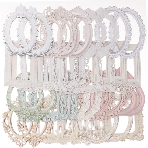 40 Stück Spitzenrahmen für Scrapbooking, Scrapbooking, Rahmen und Bordüren, Vintage-Scrapbook, Ausschnitte, Papier, Spitze, Journaling, Scrapbooking, Zubehör, Fensterdekoration, Hintergrund für DIY 40 Stück Spitzenrahmen für Scrapbooking, Scrapbooking, Rahmen und Bordüren, Vintage-Scrapbook, Ausschnitte, Papier, Spitze, Journaling, Scrapbooking, Zubehör, Fensterdekoration, Hintergrund für DIY von EupHHonycs