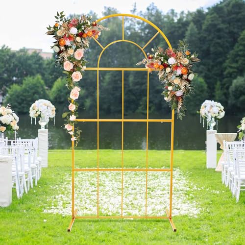 2m Hochzeit Bogen Requisiten Metall Hochzeitsbogen Hintergrundständer Dekor Gitterständer Bogen Rahmen für Event Hochzeit Party 2m Hochzeit Bogen Requisiten Metall Hochzeitsbogen Hintergrundständer Dekor Gitterständer Bogen Rahmen für Event Hochzeit Party von EurHomePlus