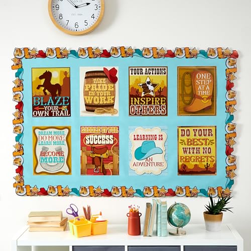 Eureka 838009 Wilder Wilder Westen, Mini-Poster-Set für Lehrer, 27,9 x 35,6 cm, mehrfarbig, 8 Stück Eureka 838009 Wilder Wilder Westen, Mini-Poster-Set für Lehrer, 27,9 x 35,6 cm, mehrfarbig, 8 Stück von Eureka