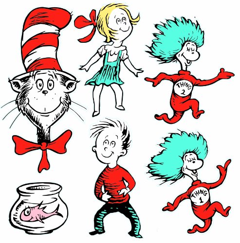Eureka Back to School Dr. Seuss The Cat in The Hat Klassenzimmer-Dekorationen für Lehrer, 6 Stück Eureka Back to School Dr. Seuss The Cat in The Hat Klassenzimmer-Dekorationen für Lehrer, 6 Stück von Eureka