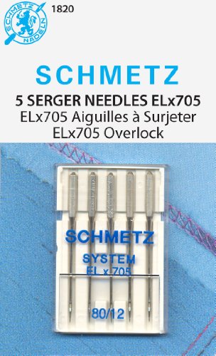 ELX705 Serger Needles -Size 12/80 5/Pkg von SCHMETZ