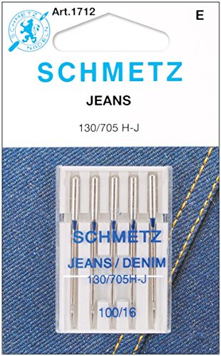 Euro-Notions Jeans-und Denim-Maschinennadeln, Nicht zutreffend, Mehrfarbig, 0.5 x 6.85 x 9.39 cm von Euro-Notions