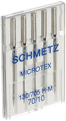 Euro-Notions Microtex Sharp Maschinennadeln, Mehrfarbig, 9.39 x 5.84 x 0.25 cm von SCHMETZ