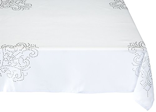 Eurofirany CHO/YVETTE2/B, Polyester, Weiss, 40 x 40 cm Eurofirany CHO/YVETTE2/B, Polyester, Weiss, 40 x 40 cm von Eurofirany