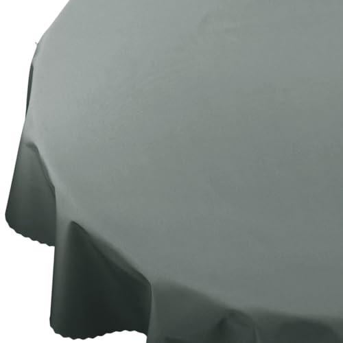 Rund wasserdichte Tischdecke Gartentischdecke Wasserabweisend Wetterfest Garten Balkon Terrasse Graphit Durchmesser: Ø 80 cm Rund wasserdichte Tischdecke Gartentischdecke Wasserabweisend Wetterfest Garten Balkon Terrasse Graphit Durchmesser: Ø 80 cm von Euromat