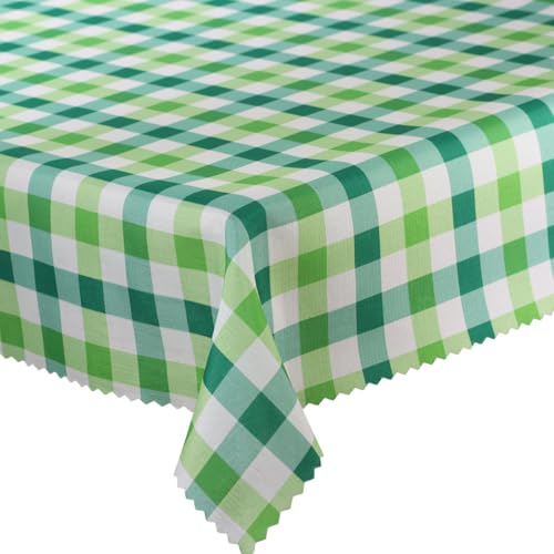 Tischdecke Fleckenresistente Tischtücher Abwaschbar Pflegeleicht Lotus Effekt Gedruckt Kariert Karo Grün 140x140 cm Tischdecke Fleckenresistente Tischtücher Abwaschbar Pflegeleicht Lotus Effekt Gedruckt Kariert Karo Grün 140x140 cm von Euromat