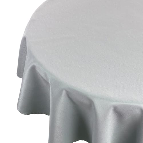 Tischdecke Fleckenresistente Tischtücher Abwaschbar Pflegeleicht Lotus Effekt Grau Rund Durchmesser: Ø 100 cm Tischdecke Fleckenresistente Tischtücher Abwaschbar Pflegeleicht Lotus Effekt Grau Rund Durchmesser: Ø 100 cm von Euromat