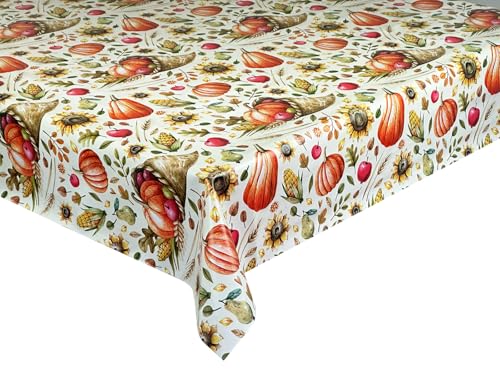 Wachstücher Tischdecke Wachstuch Gartentischdecke wasserdichte Abwaschbar Herbst Kürbis Halloween 240x140 cm Wachstücher Tischdecke Wachstuch Gartentischdecke wasserdichte Abwaschbar Herbst Kürbis Halloween 240x140 cm von Euromat