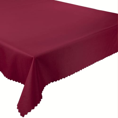 wasserdichte Tischdecke Gartentischdecke Wasserabweisend Wetterfest Garten Balkon Terrasse Rotwein 110x180 cm wasserdichte Tischdecke Gartentischdecke Wasserabweisend Wetterfest Garten Balkon Terrasse Rotwein 110x180 cm von Euromat