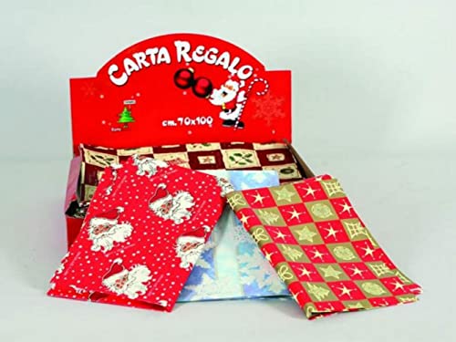 Euronatale Geschenkpapier Weihnachten 70 x 100 2fg, Siehe Foto, Einheitsgröße Euronatale Geschenkpapier Weihnachten 70 x 100 2fg, Siehe Foto, Einheitsgröße von Euronatale