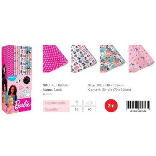 Europrice Geschenkpapier, mehrfarbig, Rolle (50 Stück) – Marke: Europrice – EAN: 5601795009565 von Europrice