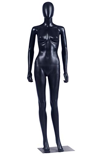 EurotonDisplay FC-7Black schwarz matt abstrakte Schaufensterpuppe mit Metallplatte Egghead ohne Gesicht EurotonDisplay FC-7Black schwarz matt abstrakte Schaufensterpuppe mit Metallplatte Egghead ohne Gesicht von Eurotondisplay