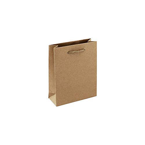 Clairefontaine 28800-5C - kleine Geschenktüte 13x5x16 cm, 1 Stück, Naturbraun von Eurowrap