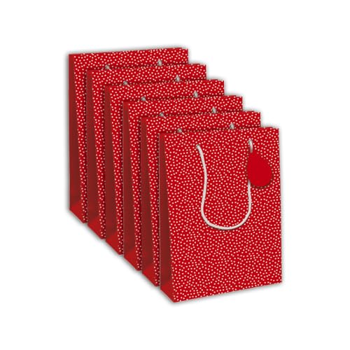 Clairefontaine 30633-2Cpack Geschenktüten Excellia, groß, 26,5 x 14 x 33 cm, 210 g, Motiv: Herzen, Geschenkverpackung, ideal für: Gesellschaftsspiele, Puzzles von Eurowrap