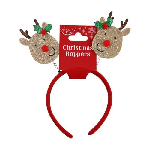 Eurowrap Rentier Weihnachten Glitzer Kopf Boppers Kostüm Stirnband Eurowrap Rentier Weihnachten Glitzer Kopf Boppers Kostüm Stirnband von Eurowrap