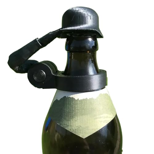 Euyehn Soldier Salute Bierflaschenhelm, wiederverwendbar, dekorativ, staubdicht, dekorative Bierflaschenverschlüsse für Handwerk, Grillparty, Bar, Veteranen, aktive Soldaten-Liebhaber Euyehn Soldier Salute Bierflaschenhelm, wiederverwendbar, dekorativ, staubdicht, dekorative Bierflaschenverschlüsse für Handwerk, Grillparty, Bar, Veteranen, aktive Soldaten-Liebhaber von Euyehn