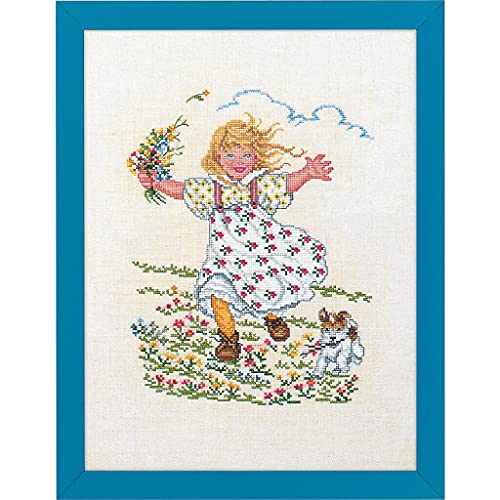 Eva Rosenstand Kreuzstich Set Mädchen mit Blumen Zählmuster Eva Rosenstand Kreuzstich Set Mädchen mit Blumen Zählmuster von Eva Rosenstand