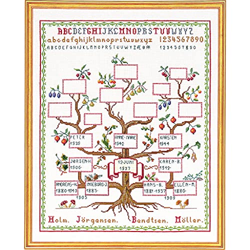 Eva Rosenstand Kreuzstich Set Ahnentafel Zählmuster von Eva Rosenstand