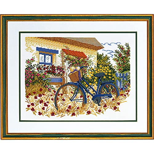 Eva Rosenstand Kreuzstich Set Blaues Fahrrad Zählmuster Eva Rosenstand Kreuzstich Set Blaues Fahrrad Zählmuster von Eva Rosenstand