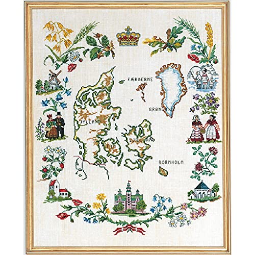 Eva Rosenstand Kreuzstich Set Dänemark V Zählmuster Eva Rosenstand Kreuzstich Set Dänemark V Zählmuster von Eva Rosenstand