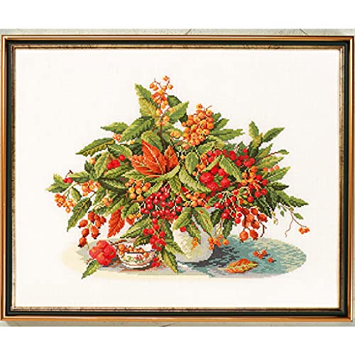 Eva Rosenstand Kreuzstich Set Goldene Beeren Zählmuster Eva Rosenstand Kreuzstich Set Goldene Beeren Zählmuster von Eva Rosenstand