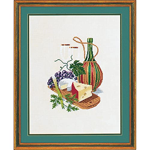 Eva Rosenstand Kreuzstich Set Käse mit Rotwein Zählmuster Eva Rosenstand Kreuzstich Set Käse mit Rotwein Zählmuster von Eva Rosenstand