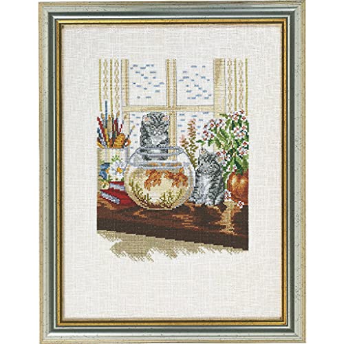 Eva Rosenstand Kreuzstich Set Kätzchen/Goldfisch Zählmuster Eva Rosenstand Kreuzstich Set Kätzchen/Goldfisch Zählmuster von Eva Rosenstand
