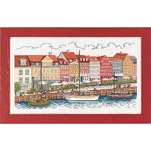 Eva Rosenstand Kreuzstich Set Nyhavn Zählmuster von Eva Rosenstand