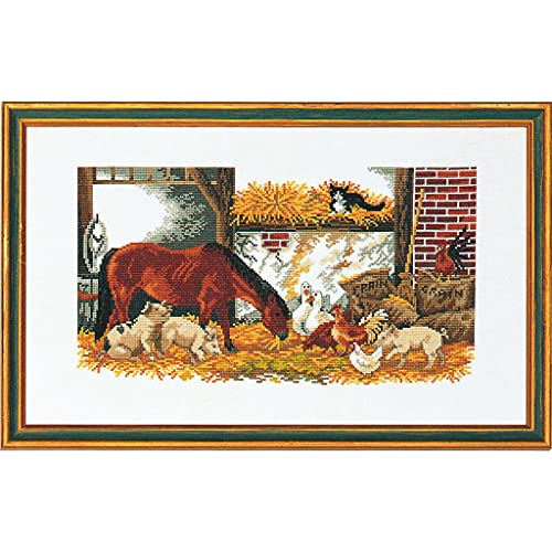 Eva Rosenstand Kreuzstich Set Pferd, Schweine, Hühner Zählmuster Eva Rosenstand Kreuzstich Set Pferd, Schweine, Hühner Zählmuster von Eva Rosenstand