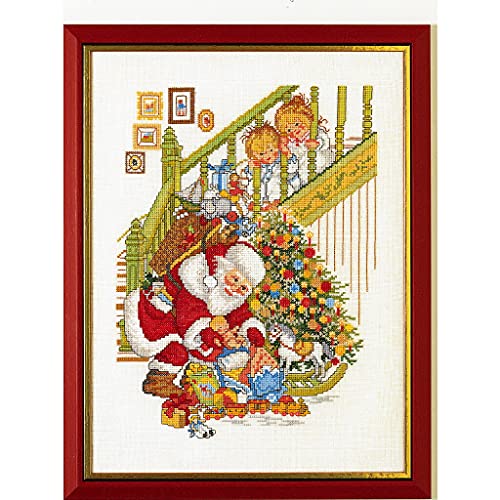 Eva Rosenstand Kreuzstich Set Weihnachtsmann mit 2 Kindern Zählmuster Eva Rosenstand Kreuzstich Set Weihnachtsmann mit 2 Kindern Zählmuster von Eva Rosenstand