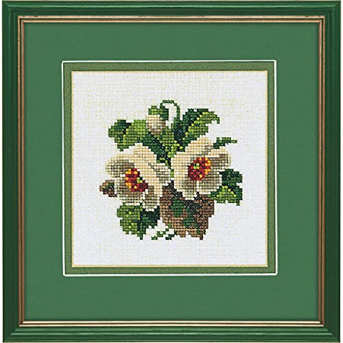 Eva Rosenstand Kreuzstich Set Weisse Blumen Zählmuster Eva Rosenstand Kreuzstich Set Weisse Blumen Zählmuster von Eva Rosenstand