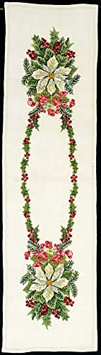 Eva Rosenstand Tischläufer Kreuzstich Set Begonie, Adventsstern Zählmuster Eva Rosenstand Tischläufer Kreuzstich Set Begonie, Adventsstern Zählmuster von Eva Rosenstand