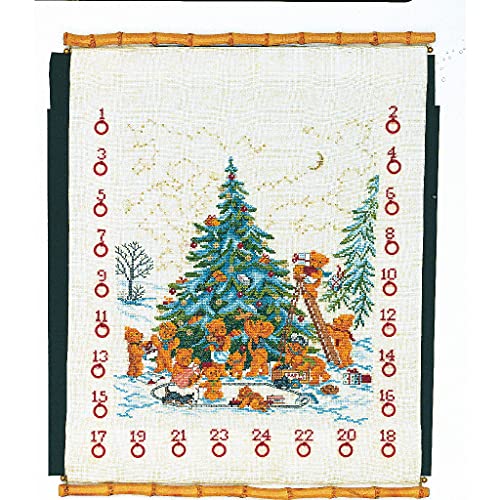 Eva Rosenstand Wandbehang Kreuzstich Set Adventskalender, Bären Zählmuster Eva Rosenstand Wandbehang Kreuzstich Set Adventskalender, Bären Zählmuster von Eva Rosenstand