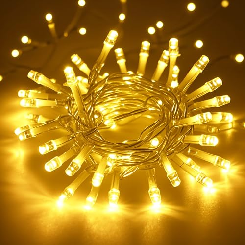 Lichterkette Außen Batterie Timer, 3 Meter 40LED Lichterkette Weihnachten mit 6 Stunden Timer, Wasserdicht Lichterkette für Innen, Weihnachten, Party, Zimmer, Hochzeit, Beleuchtung Deko, Warmweiß Lichterkette Außen Batterie Timer, 3 Meter 40LED Lichterkette Weihnachten mit 6 Stunden Timer, Wasserdicht Lichterkette für Innen, Weihnachten, Party, Zimmer, Hochzeit, Beleuchtung Deko, Warmweiß von EvaStary