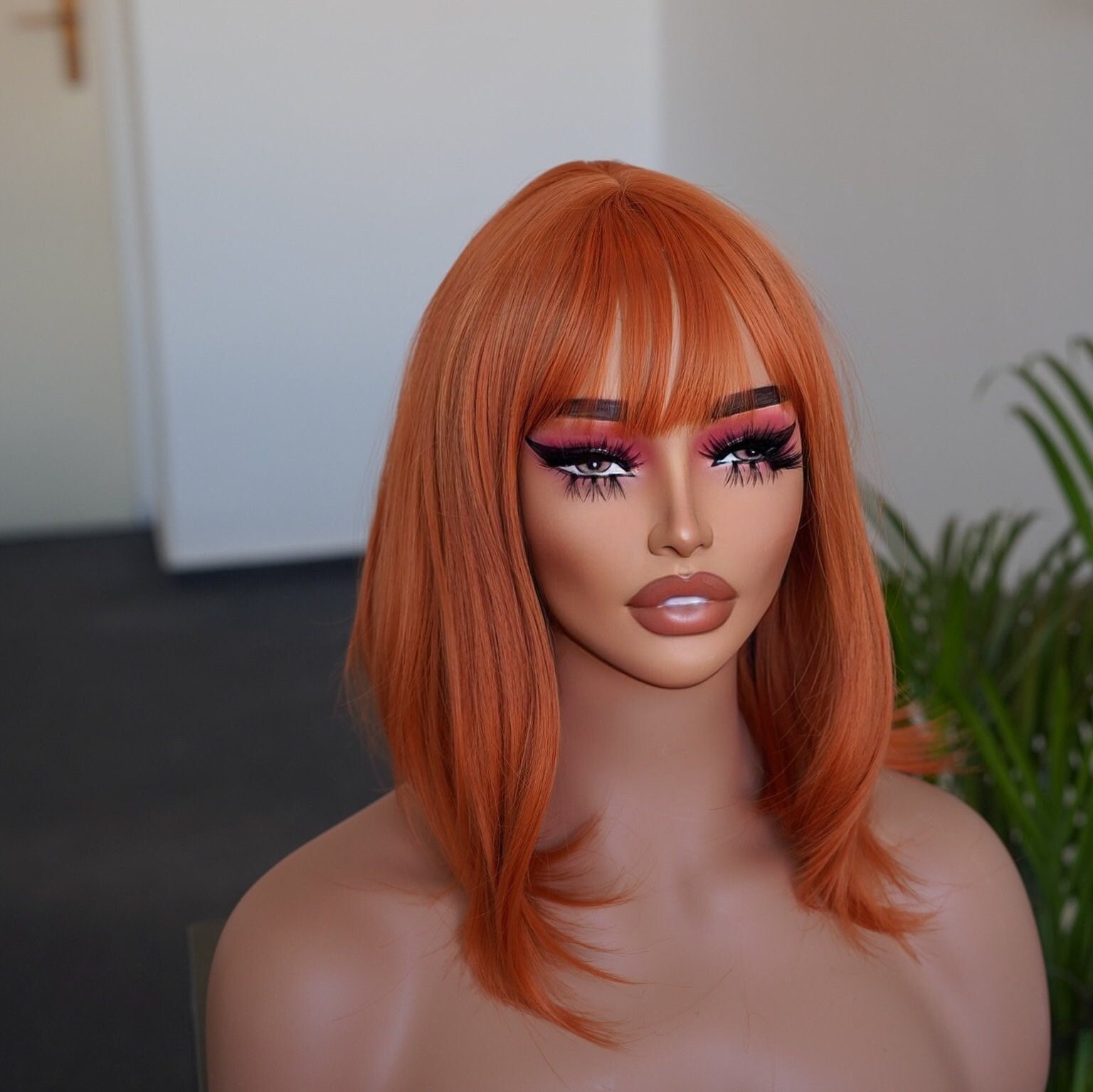 Kurze Ingwer Perücke Mit Pony I Rote Cosplay Perücken Kurze Ingwer Perücke Mit Pony I Rote Cosplay Perücken von Evanesswigs
